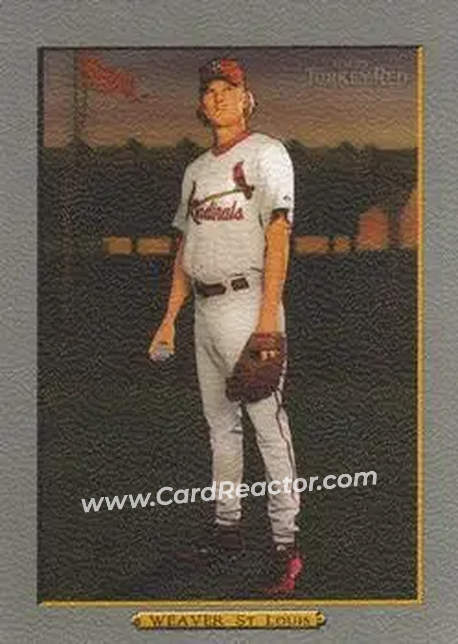 2006 Topps Turkey Red #353 - Jeff Weaver - St. Louis Cardinals - Front