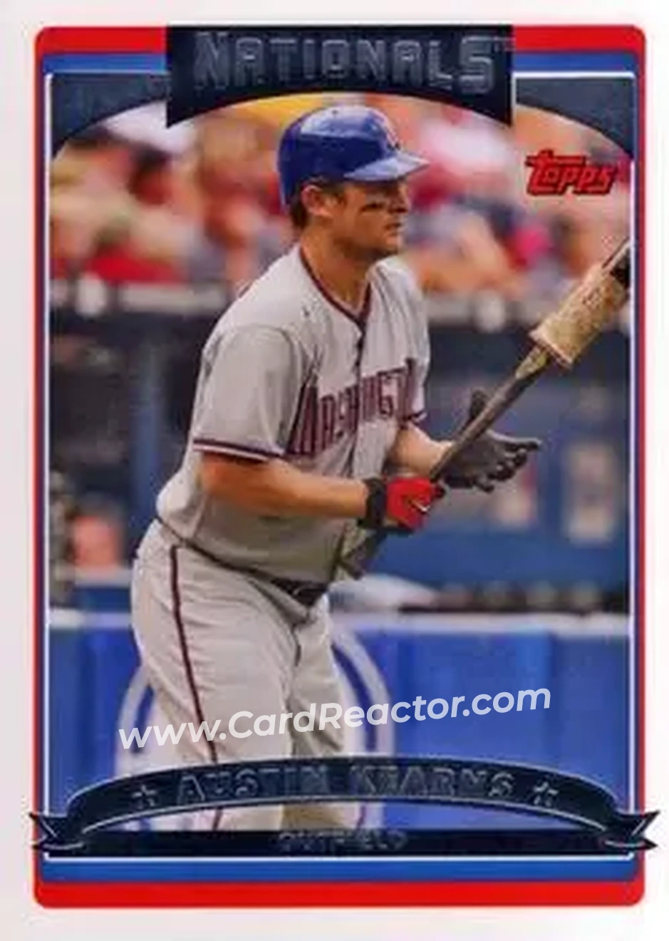 2006 Topps Updates & Highlights #UH1 - Austin Kearns - Washington Nationals - Front 2006 Topps Updates & Highlights #UH1 - Austin Kearns - Washington Nationals - Front