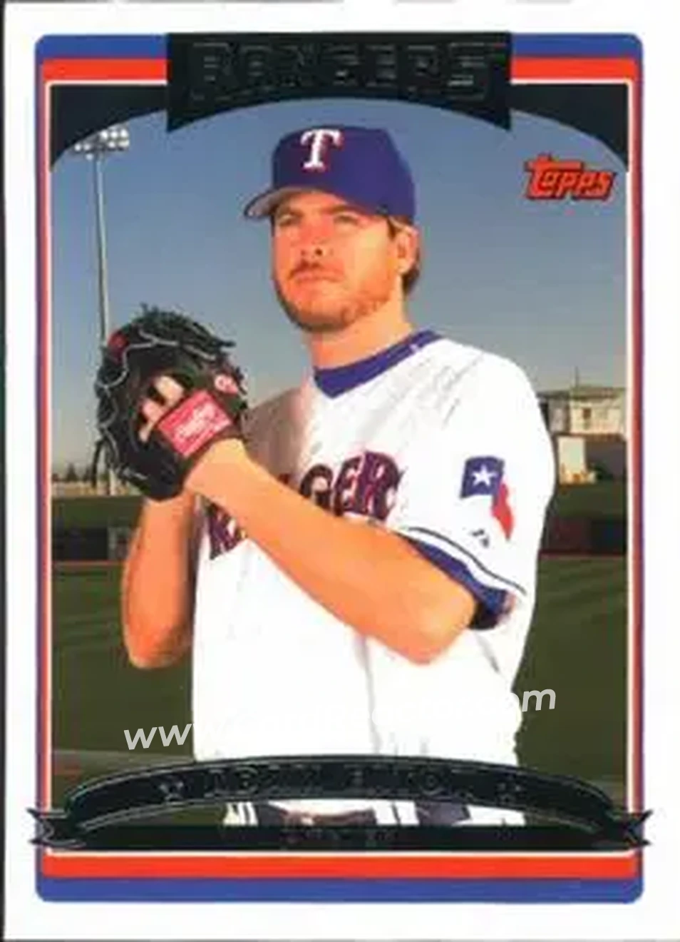 2006 Topps Updates & Highlights #UH2 - Adam Eaton - Texas Rangers - Front