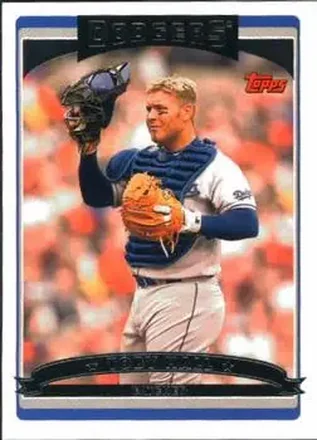 2006 Topps Updates & Highlights #UH6 - Toby Hall - Los Angeles Dodgers
