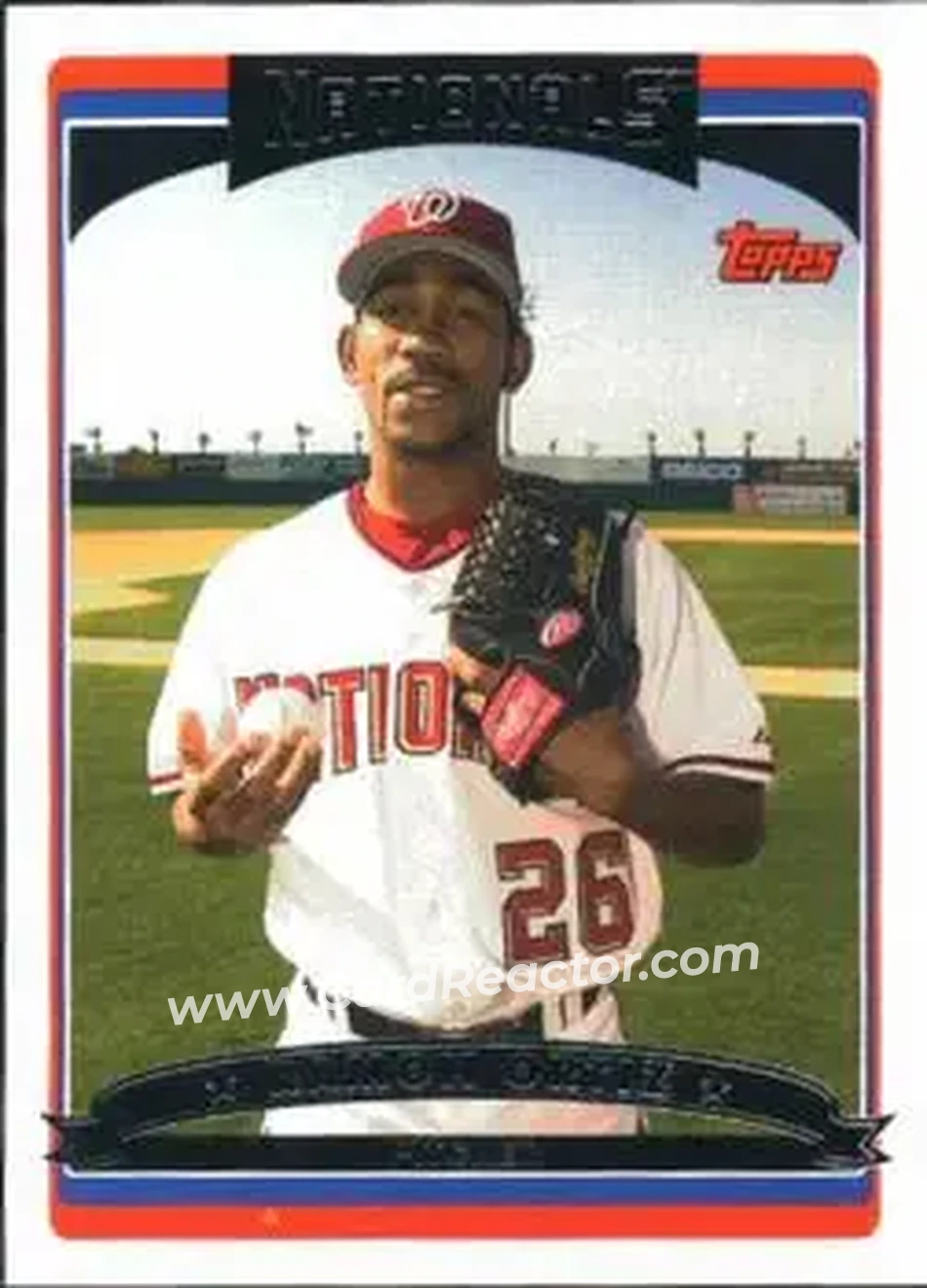 2006 Topps Updates & Highlights #UH8 - Ramon Ortiz - Washington Nationals - Front