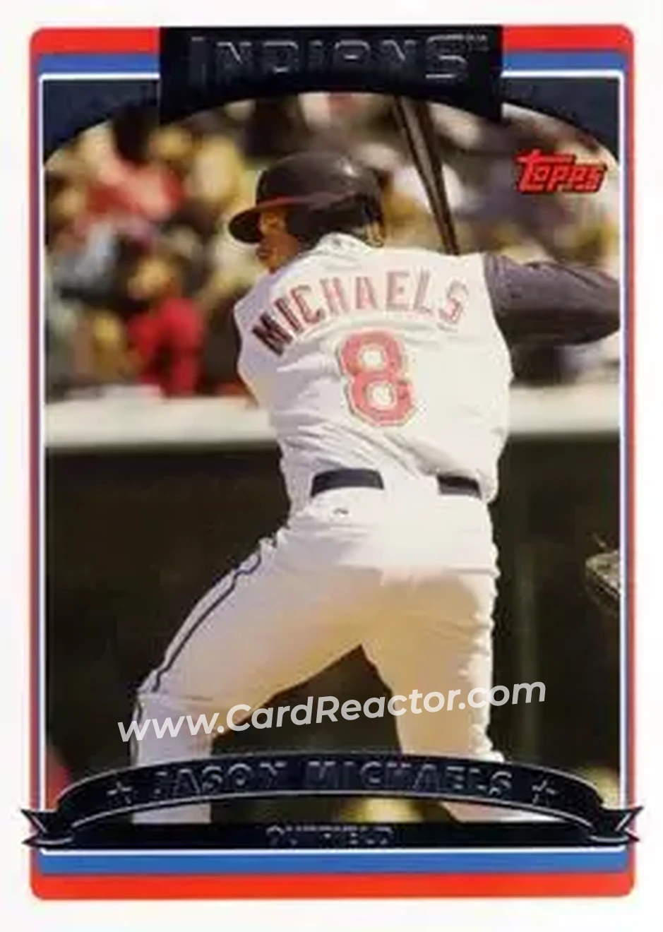 2006 Topps Updates & Highlights #UH9 - Jason Michaels - Cleveland Indians - Front 2006 Topps Updates & Highlights #UH9 - Jason Michaels - Cleveland Indians - Front