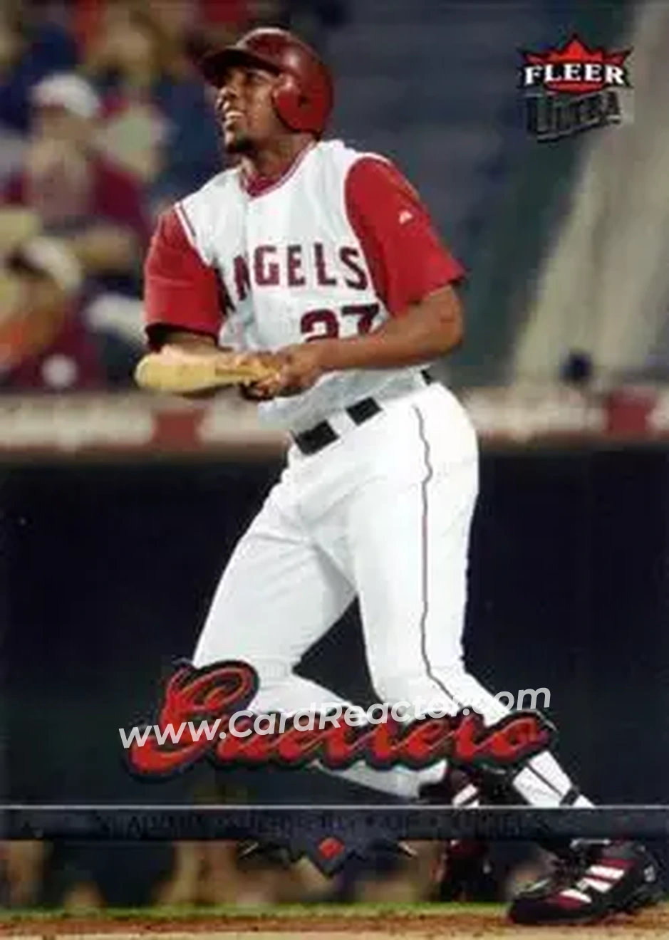 2006 Ultra #1 - Vladimir Guerrero - Los Angeles Angels - Front 2006 Ultra #1 - Vladimir Guerrero - Los Angeles Angels - Front
