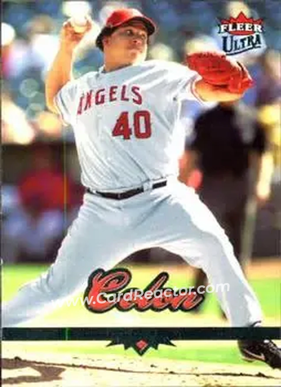 2006 Ultra #2 - Bartolo Colon - Los Angeles Angels - Front 2006 Ultra #2 - Bartolo Colon - Los Angeles Angels - Front
