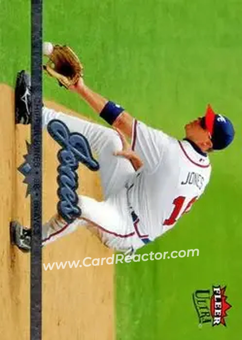 2006 Ultra #25 - Chipper Jones - Atlanta Braves - Front