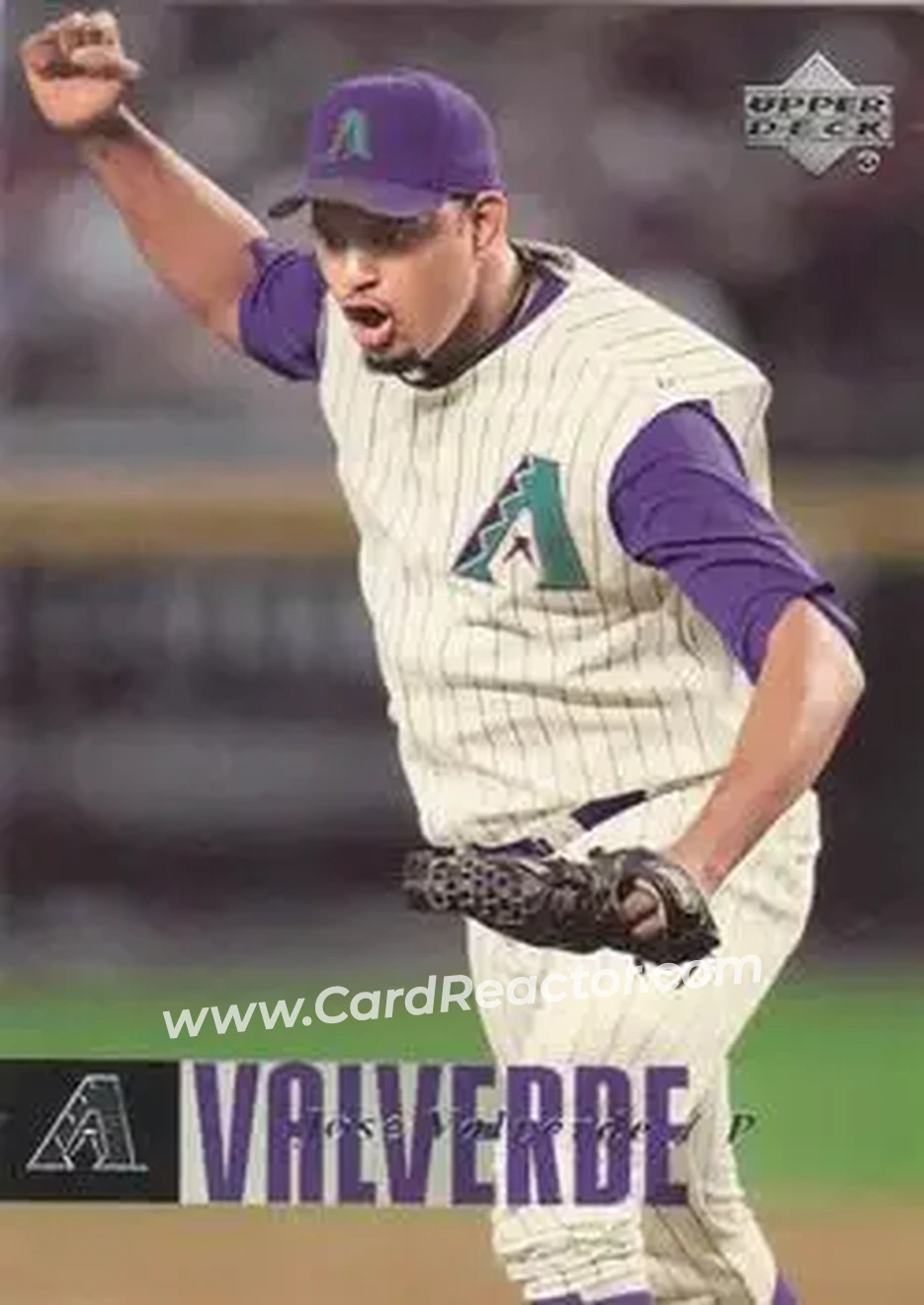 2006 Upper Deck #27 - Jose Valverde - Arizona Diamondbacks - Front