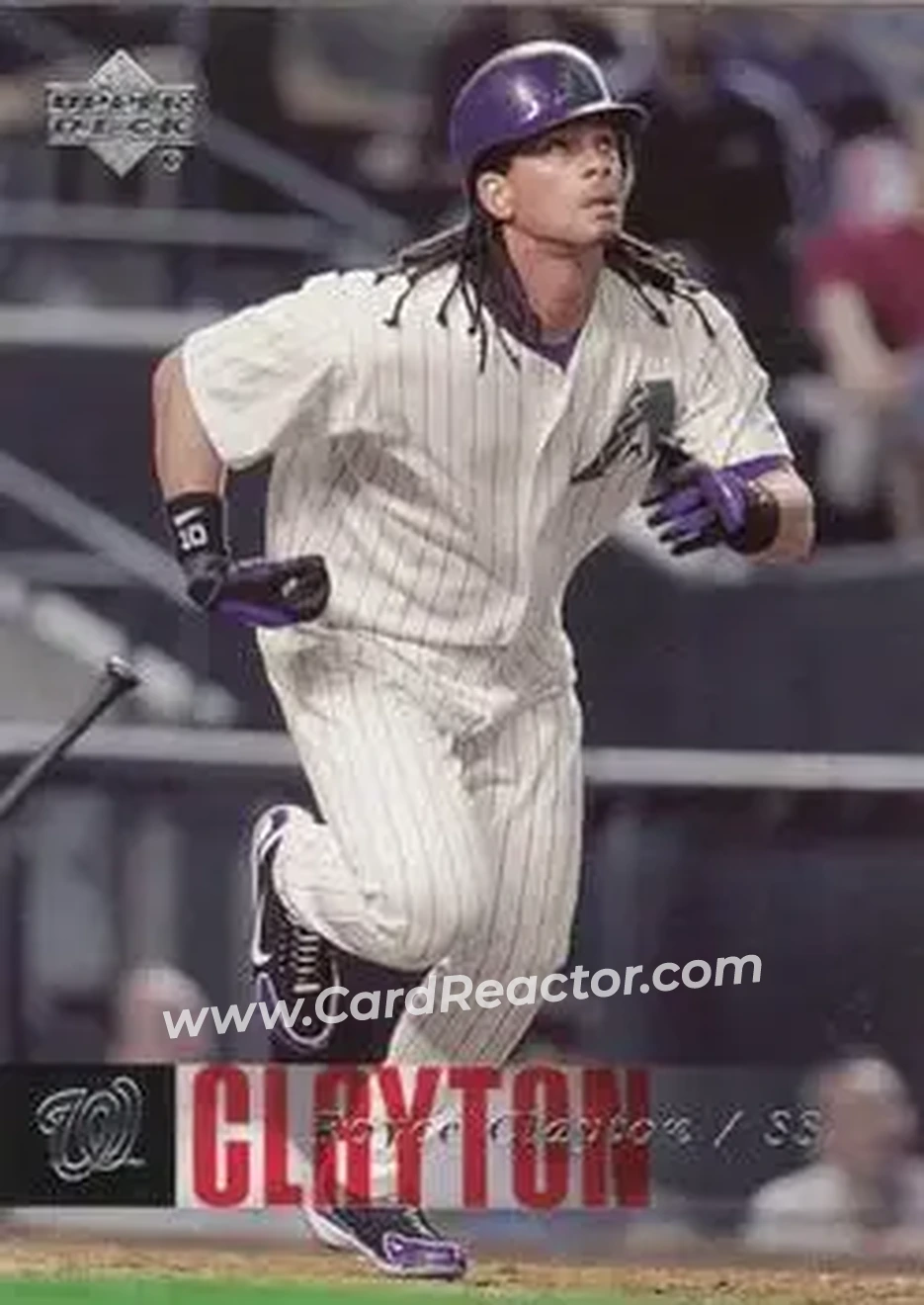 2006 Upper Deck #29 - Royce Clayton - Washington Nationals - Front 2006 Upper Deck #29 - Royce Clayton - Washington Nationals - Front