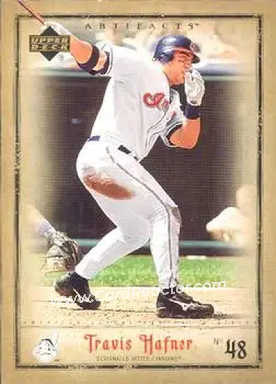 2006 Upper Deck Artifacts #25 - Travis Hafner - Cleveland Indians - Front