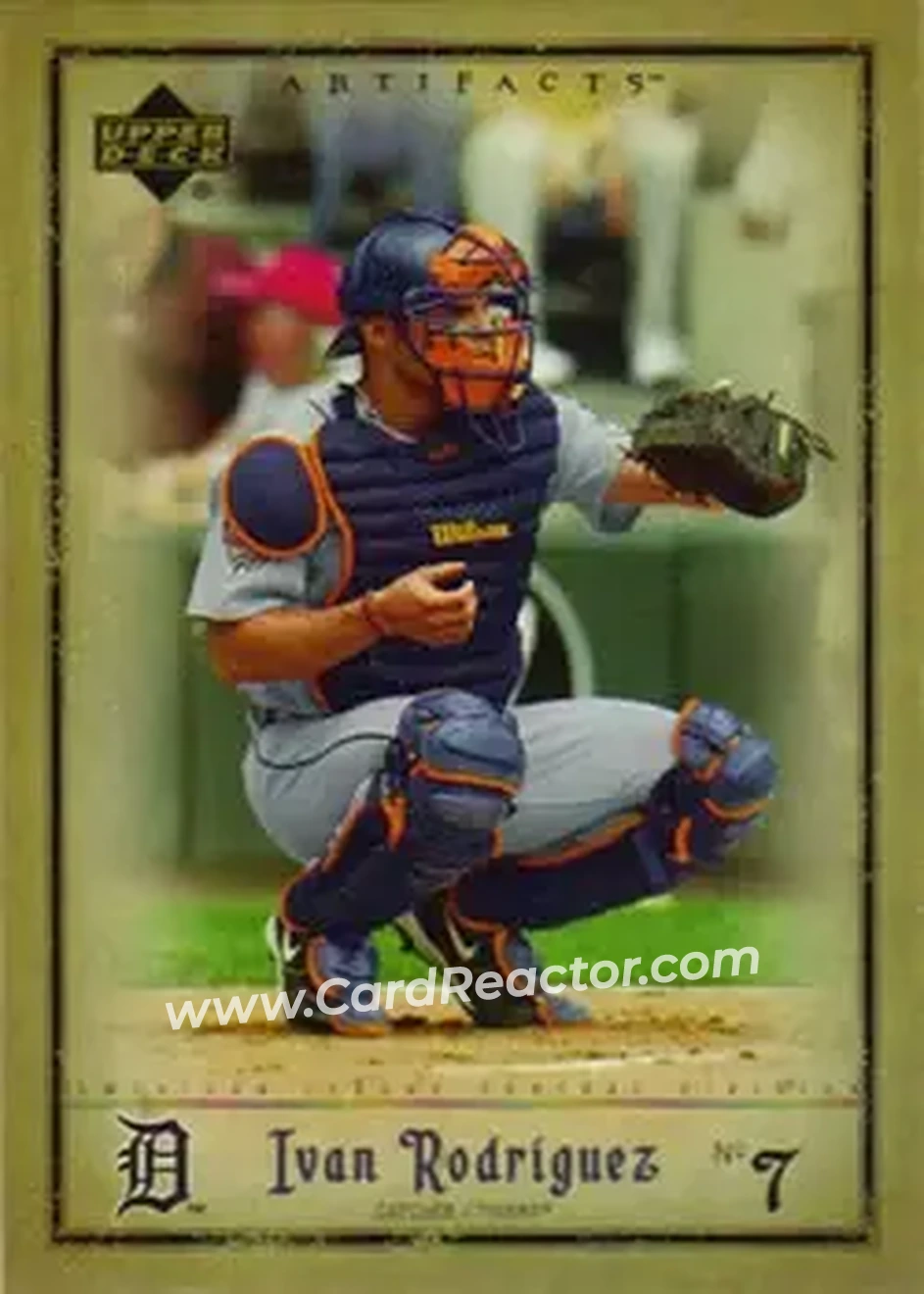 2006 Upper Deck Artifacts #28 - Ivan Rodriguez - Detroit Tigers - Front
