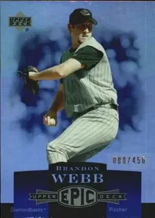 2006 Upper Deck Epic #2 - Brandon Webb - Arizona Diamondbacks