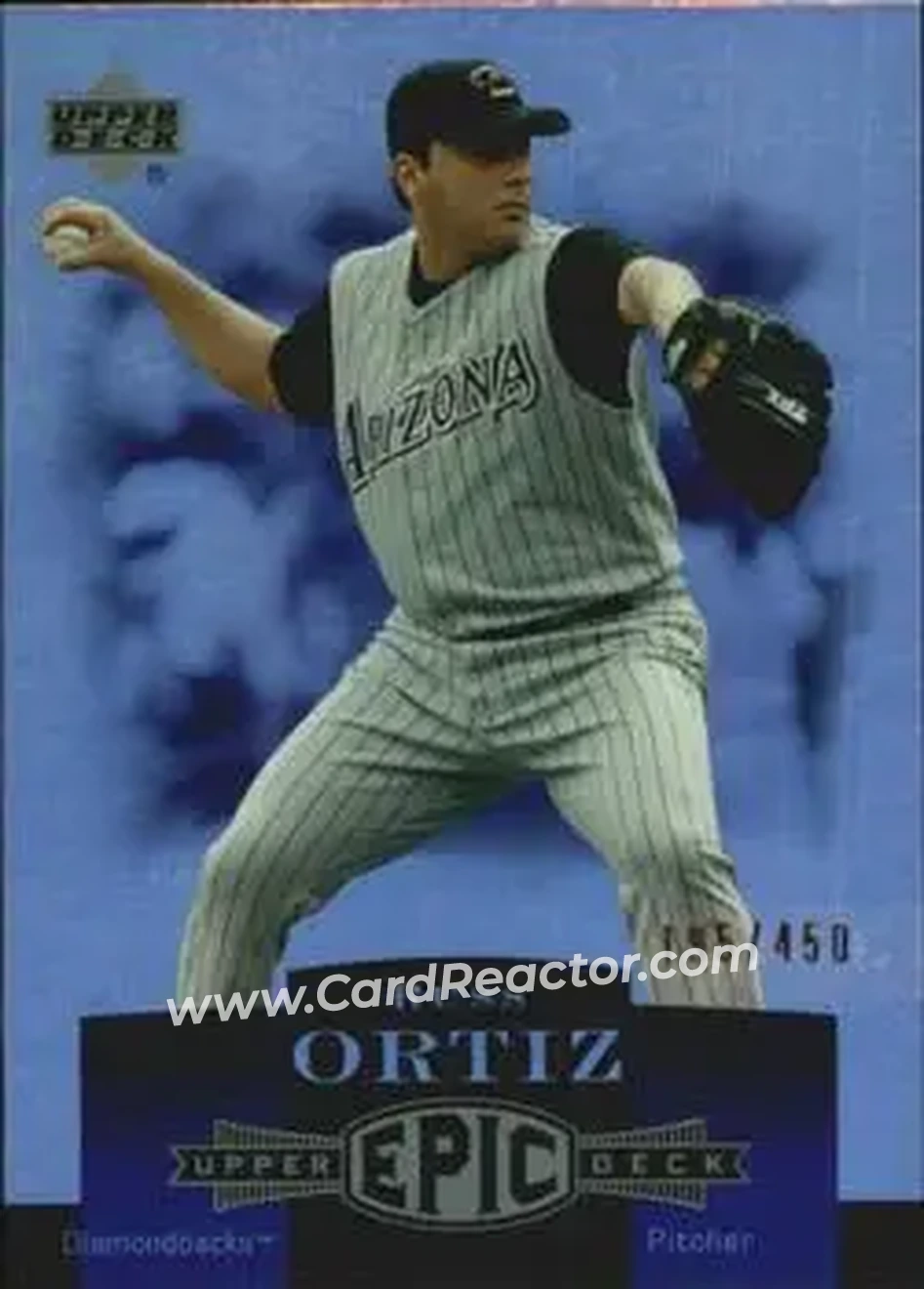 2006 Upper Deck Epic #7 - Russ Ortiz - Arizona Diamondbacks - Front 2006 Upper Deck Epic #7 - Russ Ortiz - Arizona Diamondbacks - Front