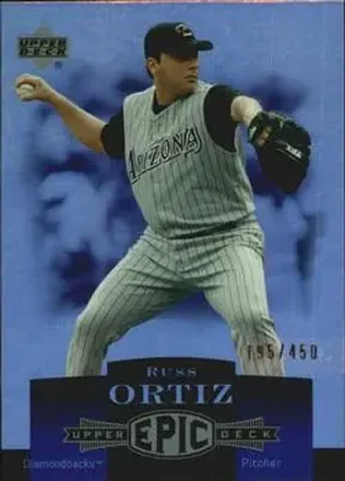 2006 Upper Deck Epic #7 - Russ Ortiz - Arizona Diamondbacks