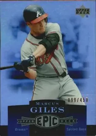 2006 Upper Deck Epic #14 - Marcus Giles - Atlanta Braves