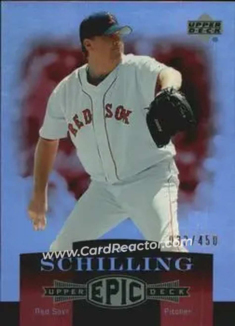 2006 Upper Deck Epic #28 - Curt Schilling - Boston Red Sox - Front