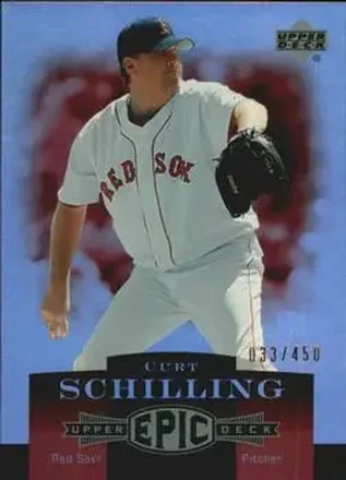2006 Upper Deck Epic #28 - Curt Schilling - Boston Red Sox
