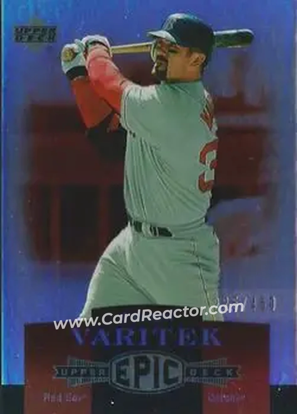 2006 Upper Deck Epic #31 - Jason Varitek - Boston Red Sox - Front