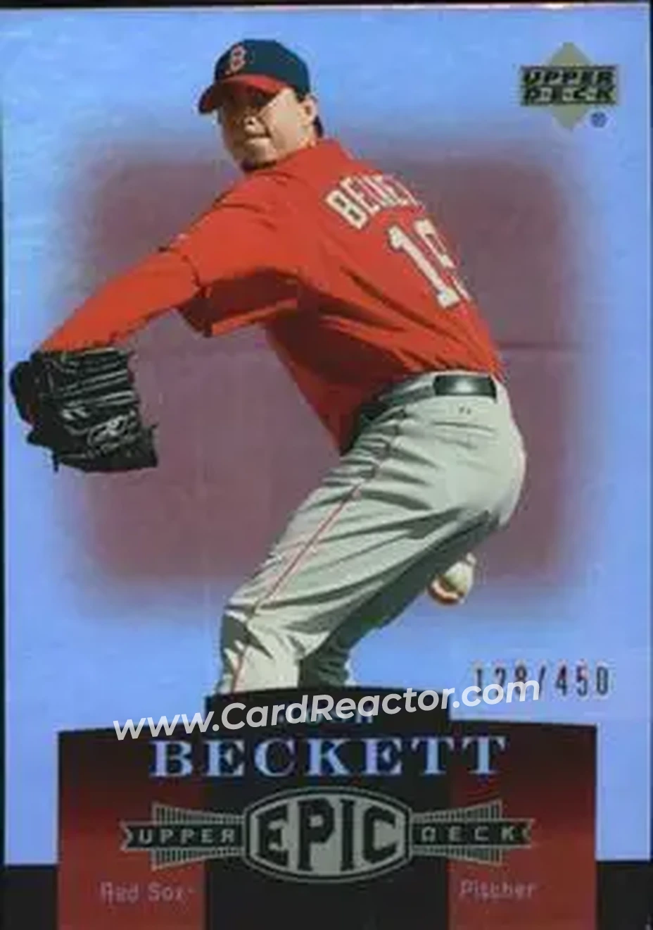 2006 Upper Deck Epic #32 - Josh Beckett - Boston Red Sox - Front
