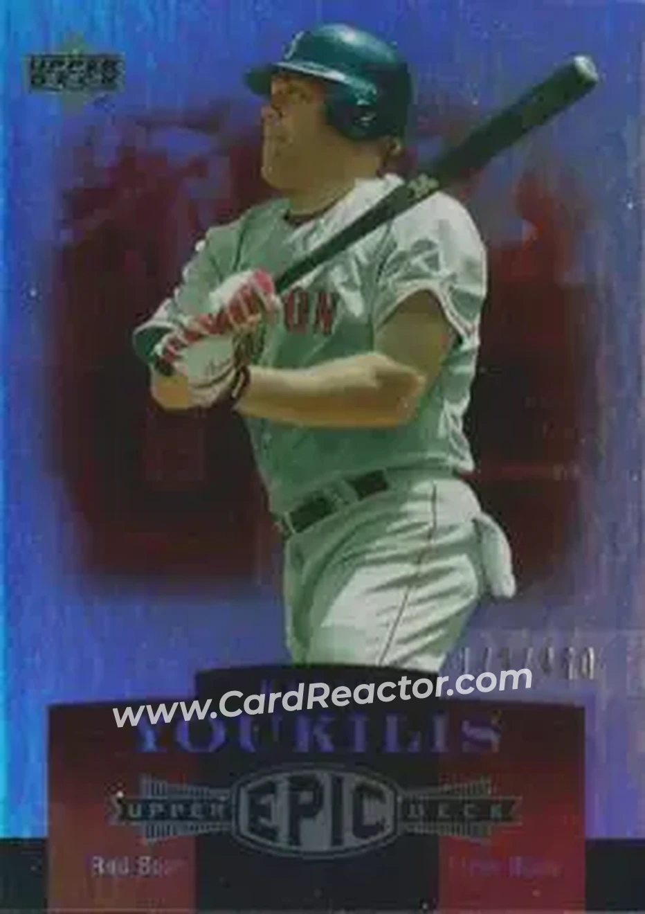 2006 Upper Deck Epic #33 - Kevin Youkilis - Boston Red Sox - Front
