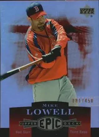 Mike Lowell · 2006 Upper Deck Epic #36