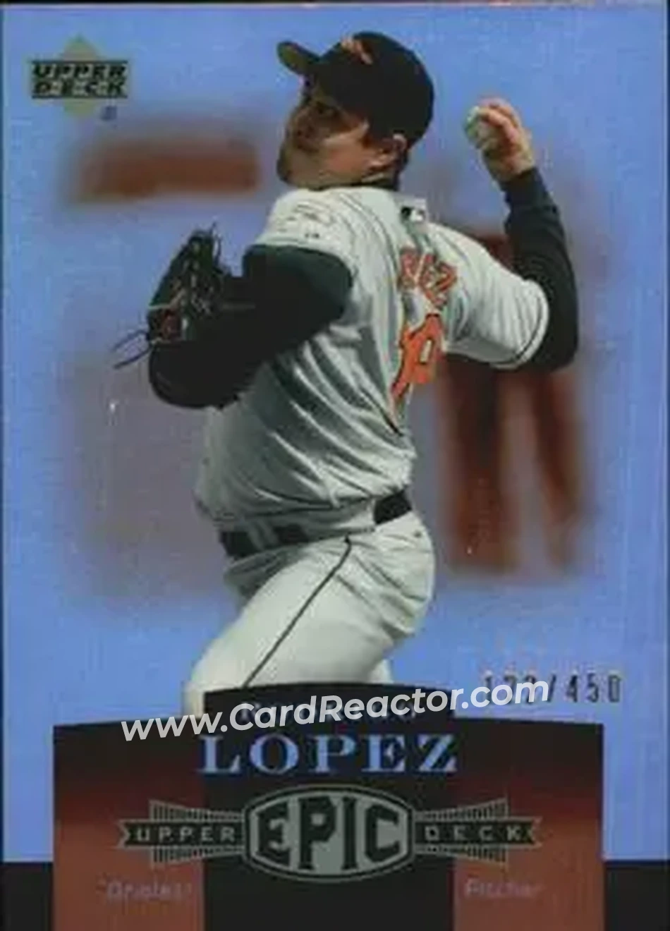 2006 Upper Deck Epic #25 - Rodrigo Lopez - Baltimore Orioles - Front