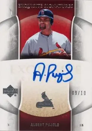 Albert Pujols · 2006 Upper Deck Exquisite Collection #93