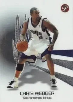 2004-05 Topps Pristine #4 - Chris Webber - Sacramento Kings