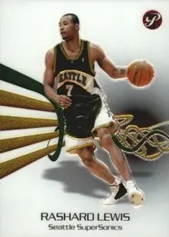 2004-05 Topps Pristine #7 - Rashard Lewis - Seattle SuperSonics