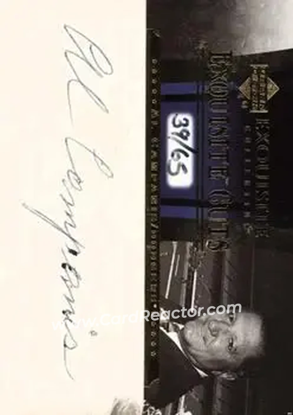 2006 Upper Deck Exquisite Collection - Exquisite Cuts #EC-AC - Al Campanis - Los Angeles Dodgers - Front