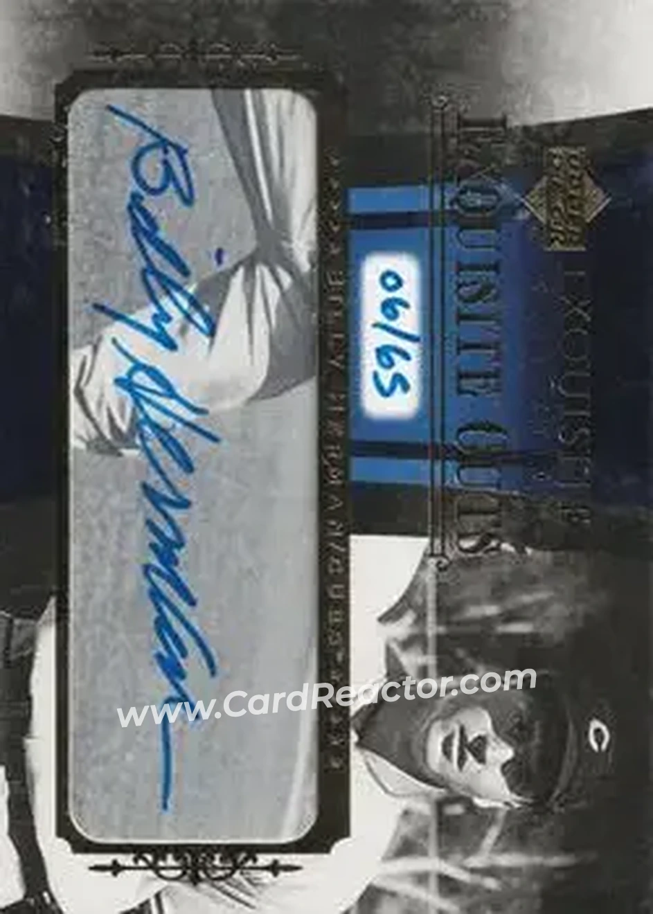 2006 Upper Deck Exquisite Collection - Exquisite Cuts #EC-BH - Billy Herman - Chicago Cubs - Front 2006 Upper Deck Exquisite Collection - Exquisite Cuts #EC-BH - Billy Herman - Chicago Cubs - Front