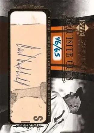 2006 Upper Deck Exquisite Collection - Exquisite Cuts #EC-CH - Carl Hubbell - New York Giants