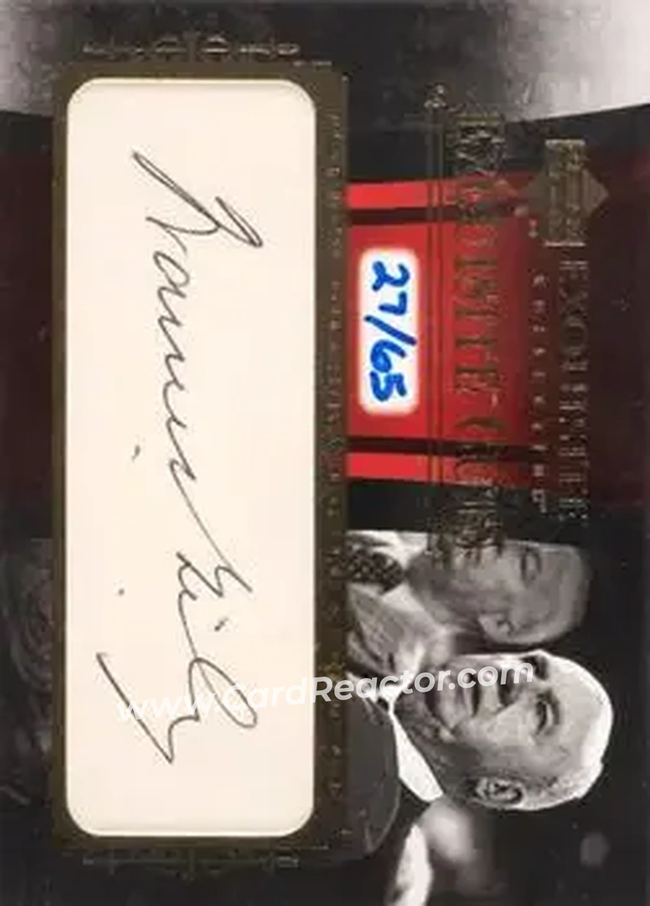 2006 Upper Deck Exquisite Collection - Exquisite Cuts #EC-WG - Warren Giles - Front