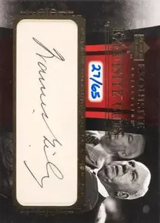 2006 Upper Deck Exquisite Collection - Exquisite Cuts #EC-WG - Warren Giles