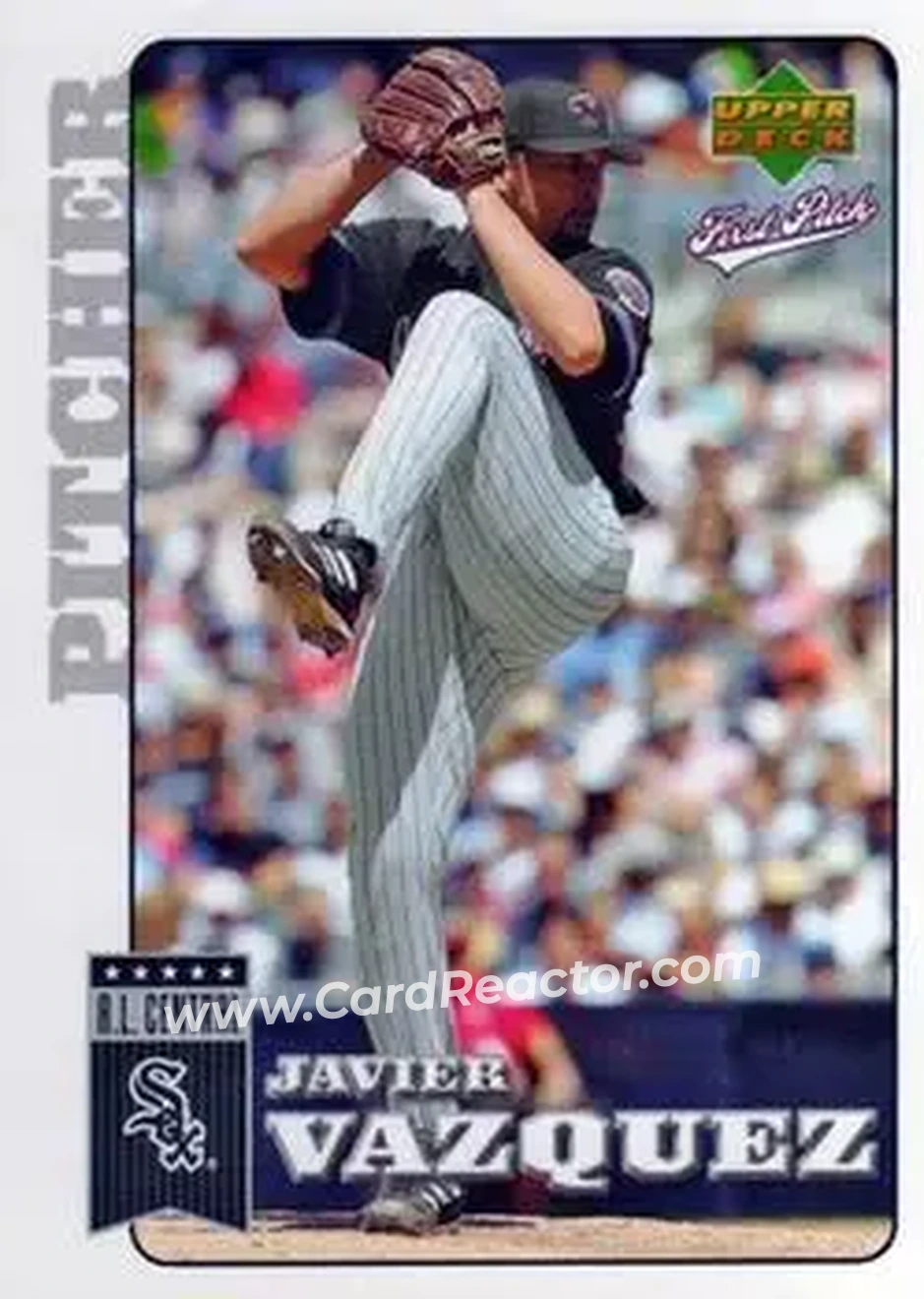 2006 Upper Deck First Pitch #4 - Javier Vazquez - Chicago White Sox - Front