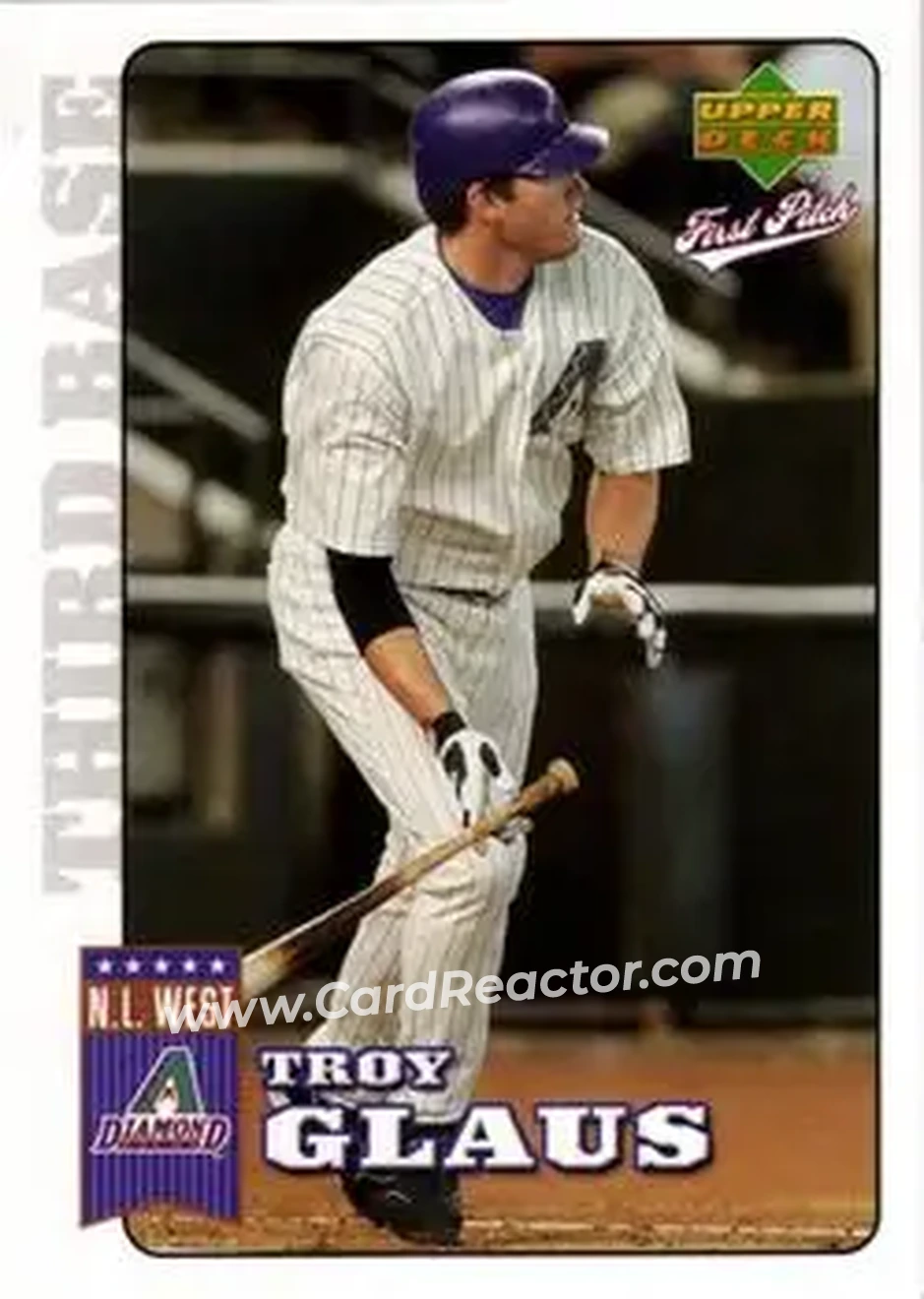 2006 Upper Deck First Pitch #7 - Troy Glaus - Arizona Diamondbacks - Front