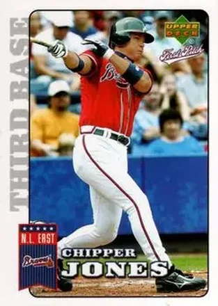 2006 Upper Deck First Pitch #10 - Chipper Jones - Atlanta Braves