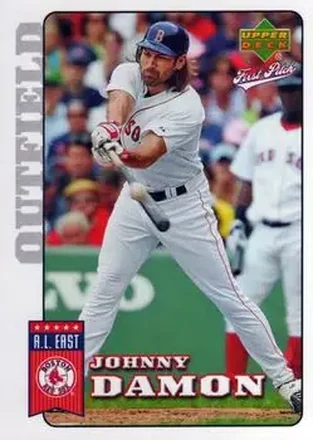 2006 Upper Deck First Pitch #26 - Johnny Damon - Boston Red Sox