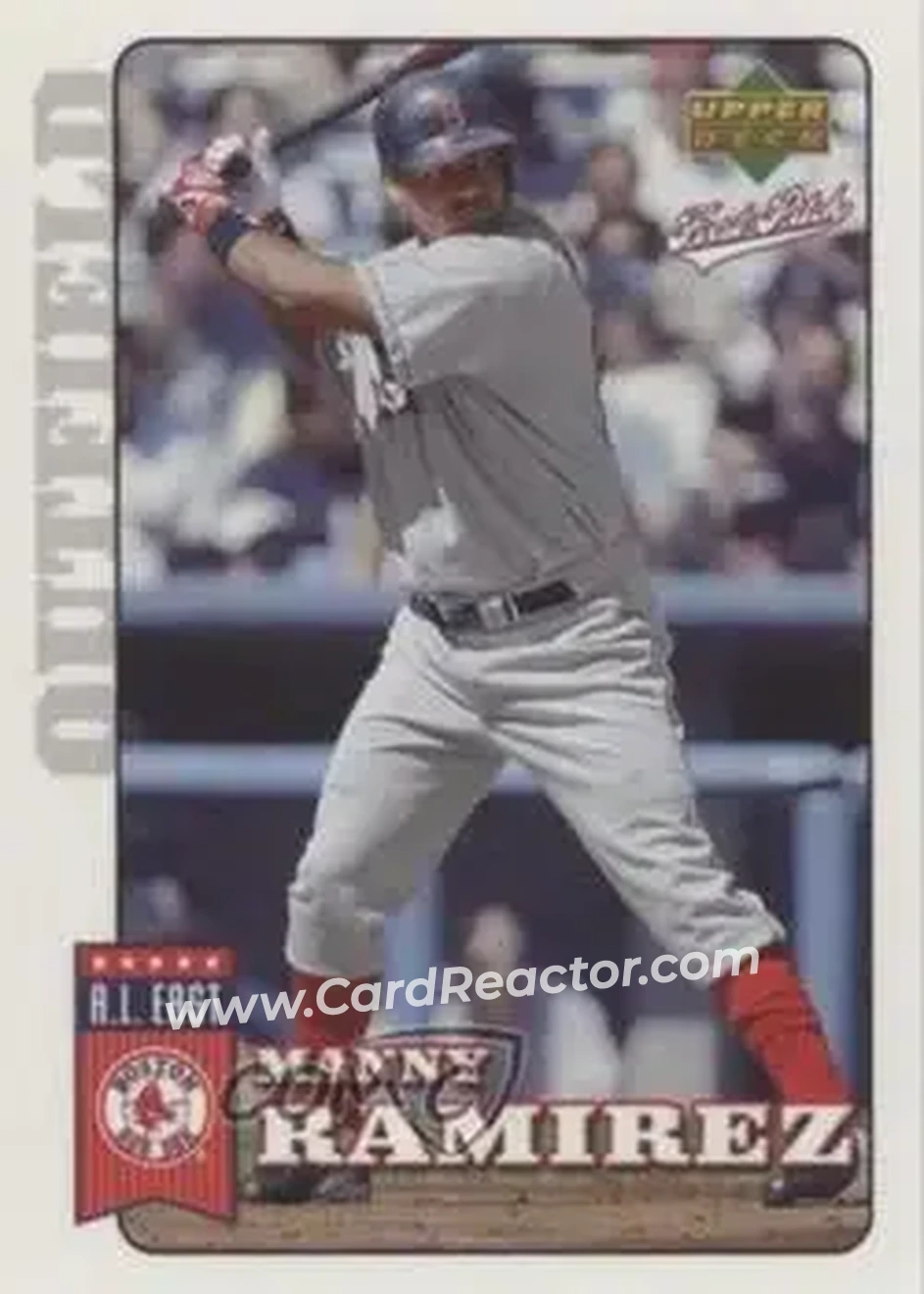 2006 Upper Deck First Pitch #27 - Manny Ramirez - Boston Red Sox - Front