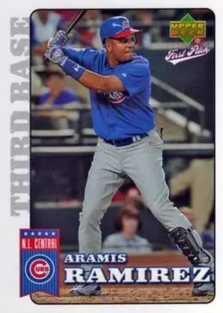 2006 Upper Deck First Pitch #30 - Aramis Ramirez - Chicago Cubs