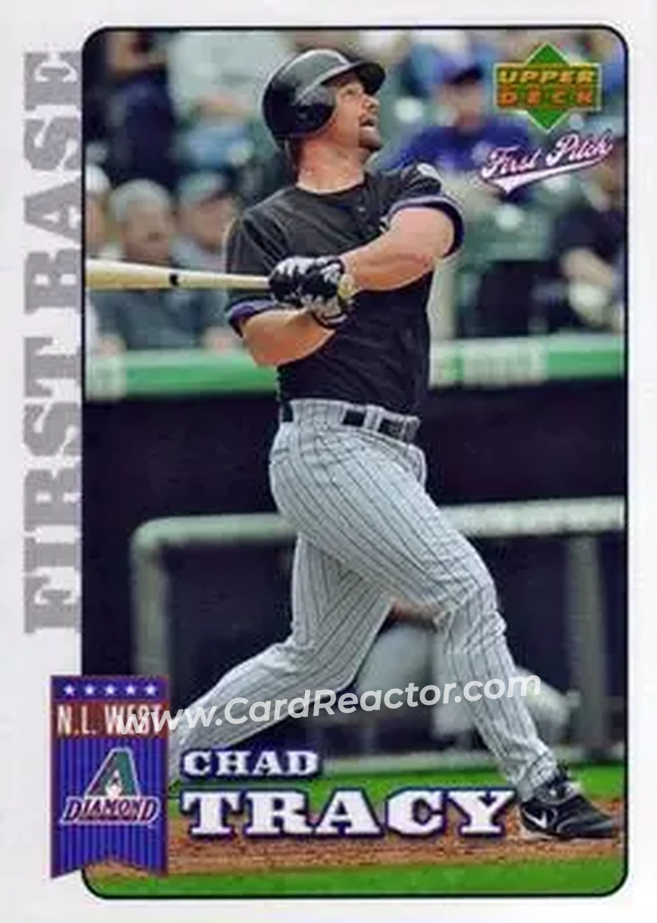 2006 Upper Deck First Pitch #1 - Chad Tracy - Arizona Diamondbacks - Front