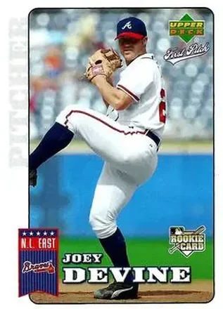 2006 Upper Deck First Pitch #8 - Joey Devine - Atlanta Braves