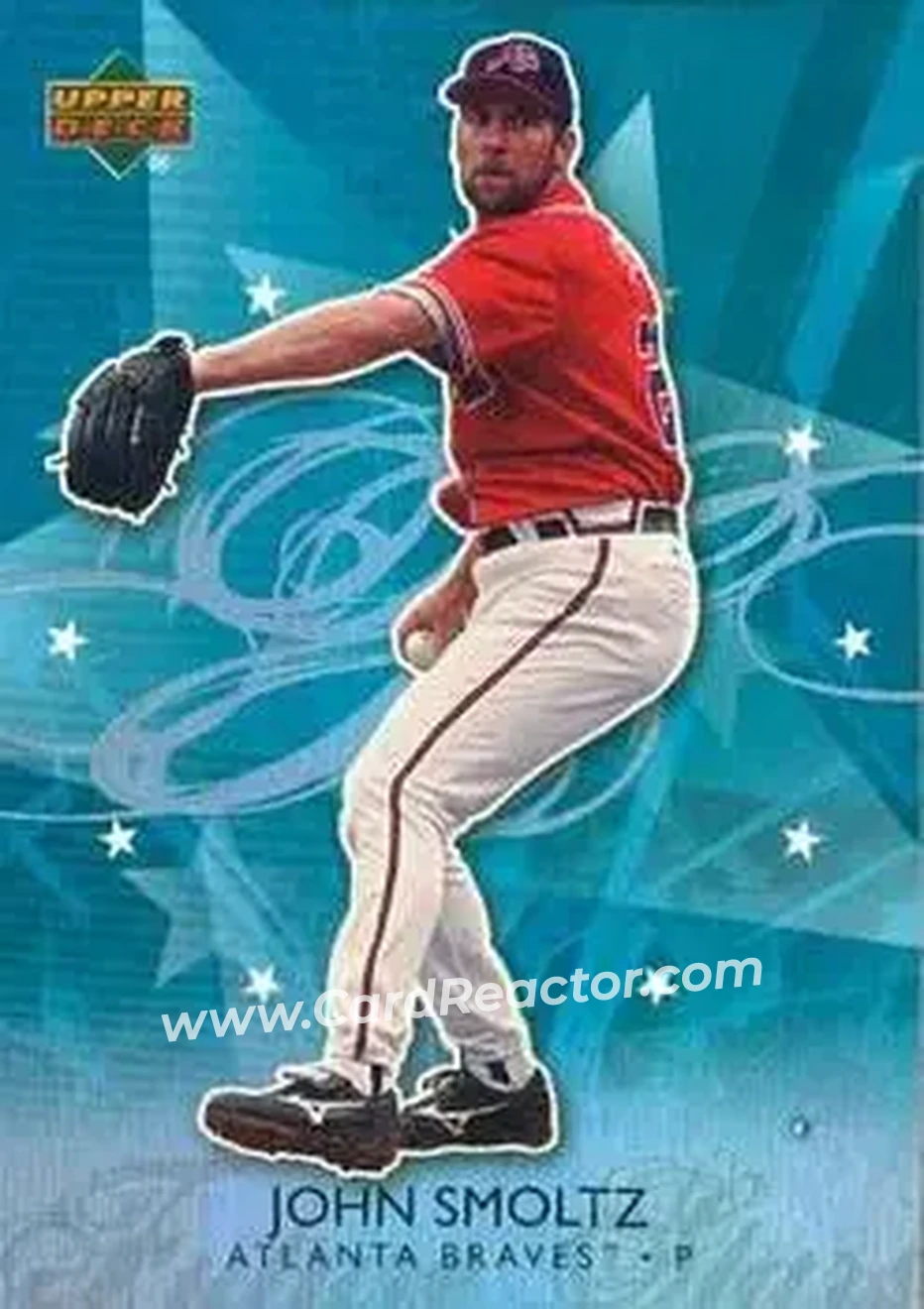 2006 Upper Deck Future Stars #7 - John Smoltz - Atlanta Braves - Front 2006 Upper Deck Future Stars #7 - John Smoltz - Atlanta Braves - Front