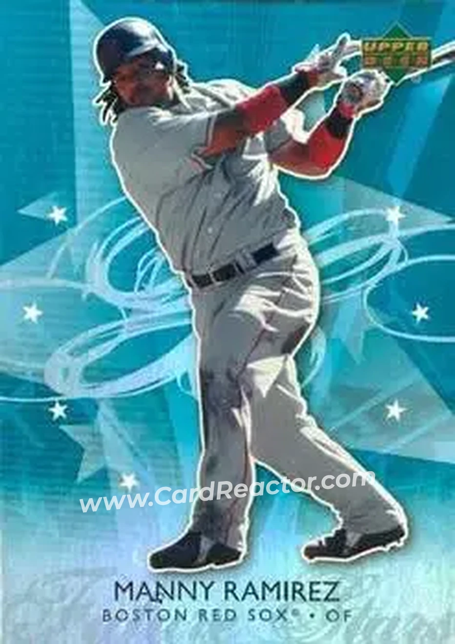 2006 Upper Deck Future Stars #11 - Manny Ramirez - Boston Red Sox - Front 2006 Upper Deck Future Stars #11 - Manny Ramirez - Boston Red Sox - Front