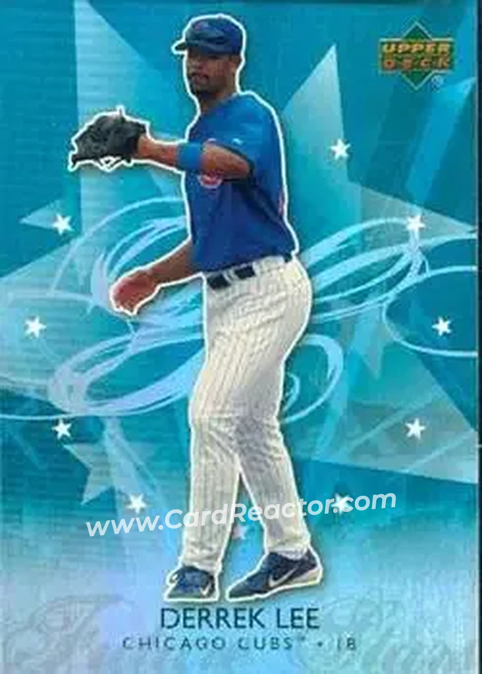 2006 Upper Deck Future Stars #15 - Derrek Lee - Chicago Cubs - Front 2006 Upper Deck Future Stars #15 - Derrek Lee - Chicago Cubs - Front