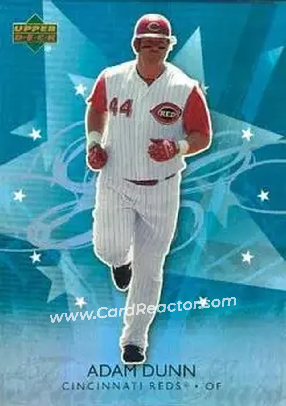 2006 Upper Deck Future Stars #18 - Adam Dunn - Cincinnati Reds - Front 2006 Upper Deck Future Stars #18 - Adam Dunn - Cincinnati Reds - Front