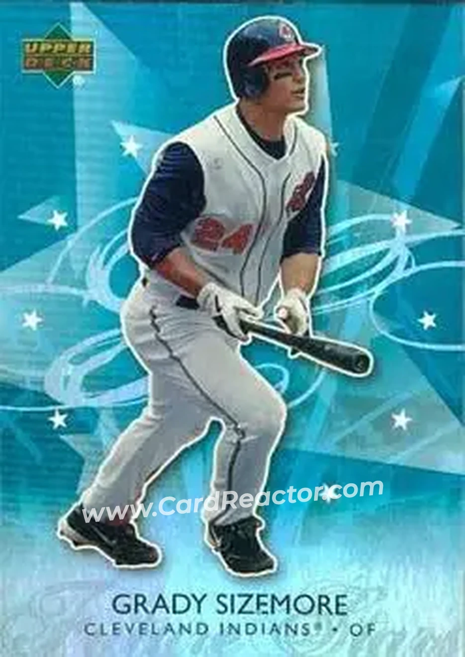 2006 Upper Deck Future Stars #22 - Grady Sizemore - Cleveland Indians - Front 2006 Upper Deck Future Stars #22 - Grady Sizemore - Cleveland Indians - Front