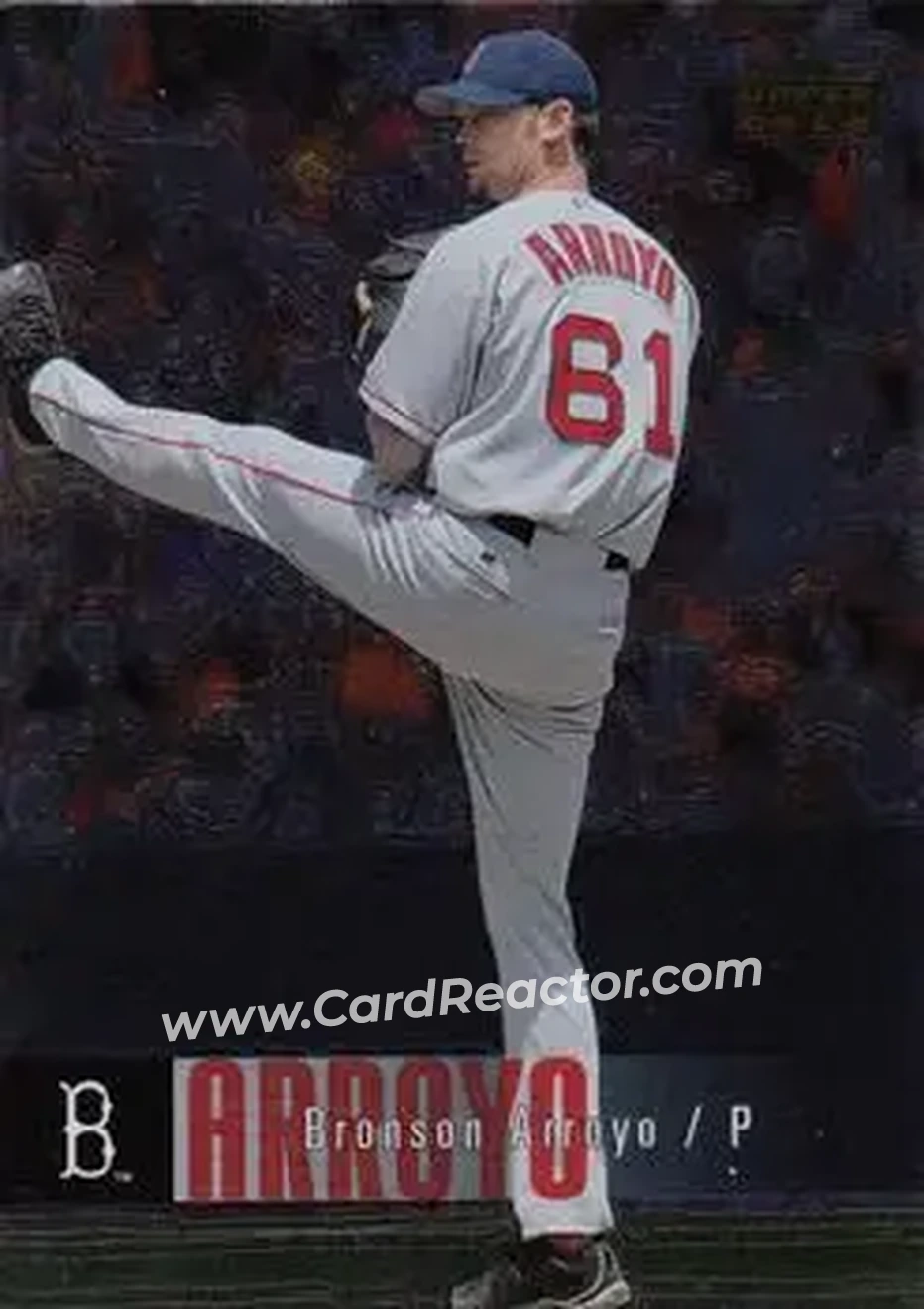 2006 Upper Deck Special F/X #71 - Bronson Arroyo - Boston Red Sox - Front 2006 Upper Deck Special F/X #71 - Bronson Arroyo - Boston Red Sox - Front