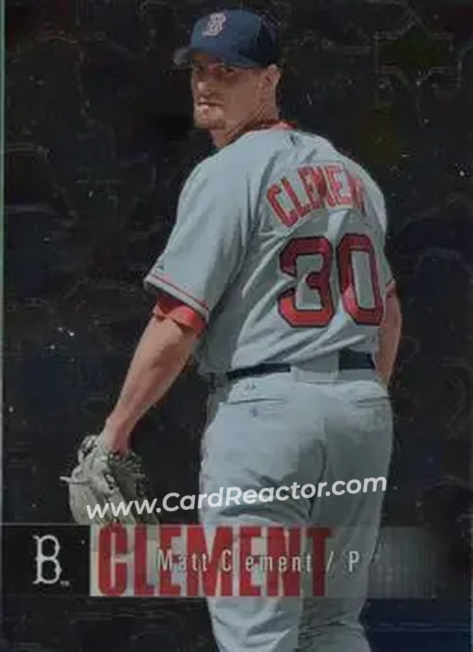2006 Upper Deck Special F/X #82 - Matt Clement - Boston Red Sox - Front 2006 Upper Deck Special F/X #82 - Matt Clement - Boston Red Sox - Front