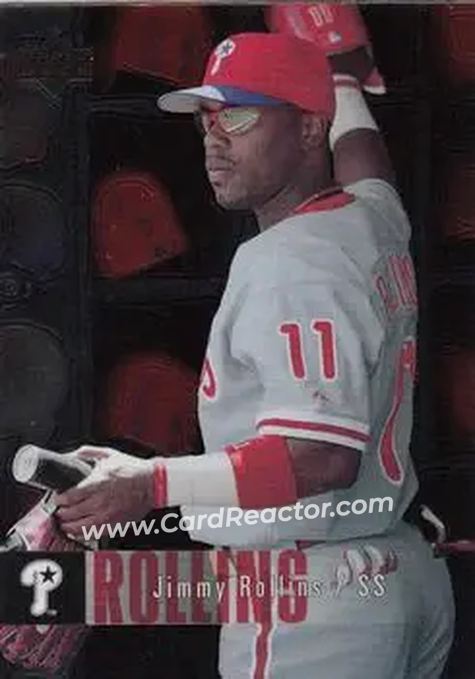 2006 Upper Deck Special F/X #346 - Jimmy Rollins - Philadelphia Phillies - Front