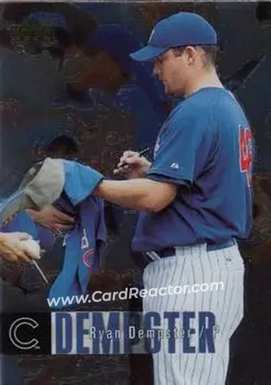 2006 Upper Deck Special F/X #102 - Ryan Dempster - Chicago Cubs - Front 2006 Upper Deck Special F/X #102 - Ryan Dempster - Chicago Cubs - Front