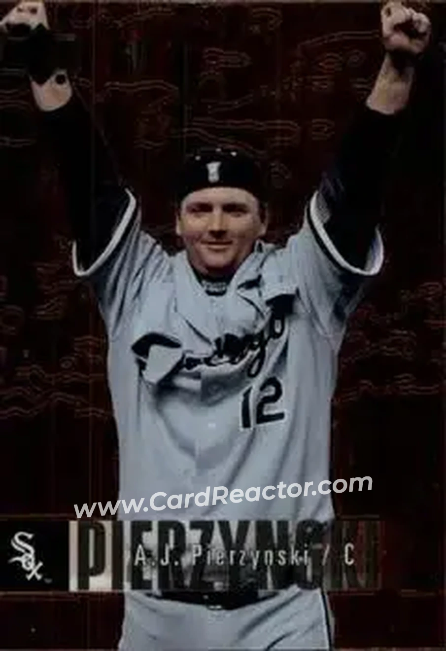 2006 Upper Deck Special F/X #104 - A.J. Pierzynski - Chicago White Sox - Front